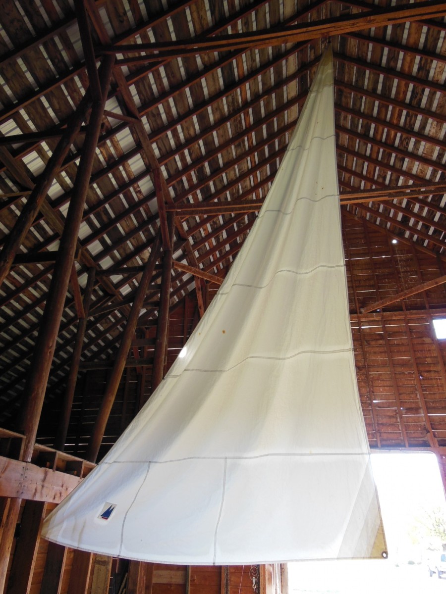 clean sailboat sails